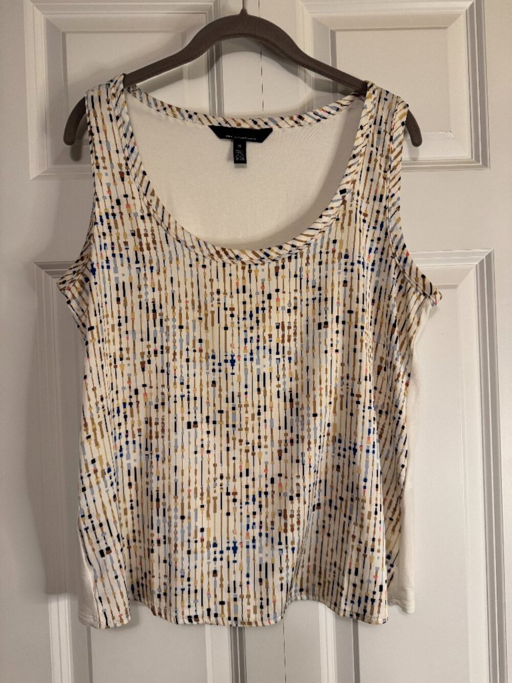 WHBM Satin Front Shell Tank - Picture 1 of 7